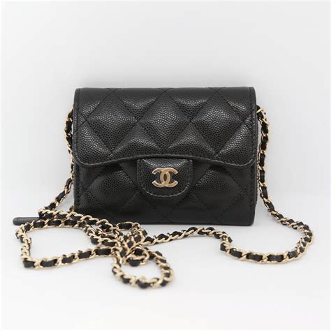 chanel mini wallet on a chain|Chanel Wallet On Chain Fashion Sotheby's.